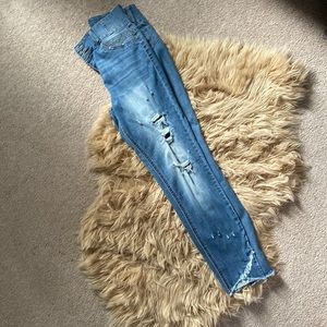 High rise jeans